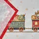 Дорожка на стол Щелкунчик красный хлопок