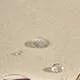 Скатерть большая Passage синий с бежевым с пропиткой