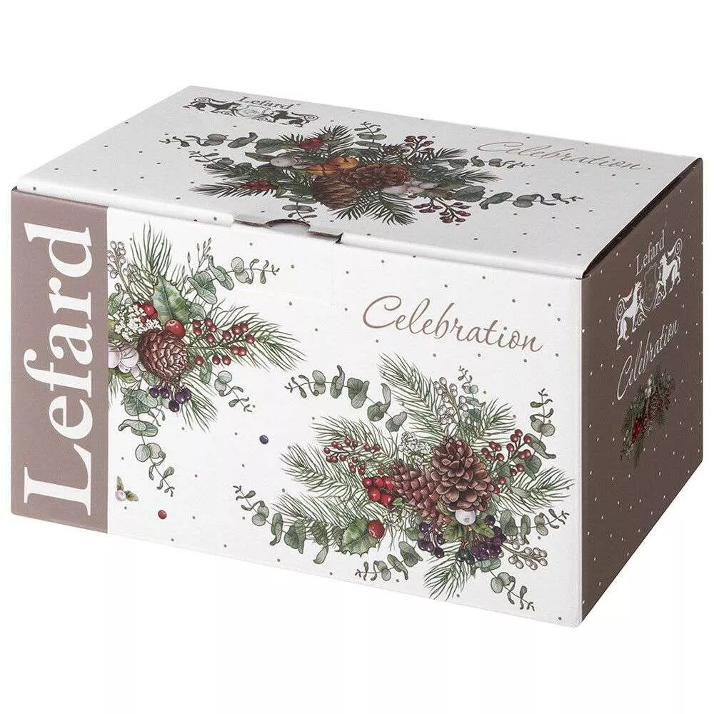 Набор из 2 креманок Celebration green