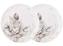 Набор из 2 тарелок закусочных White Flower 20,5 см