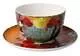 Чашка с блюдцем Лето в саду 500 мл
