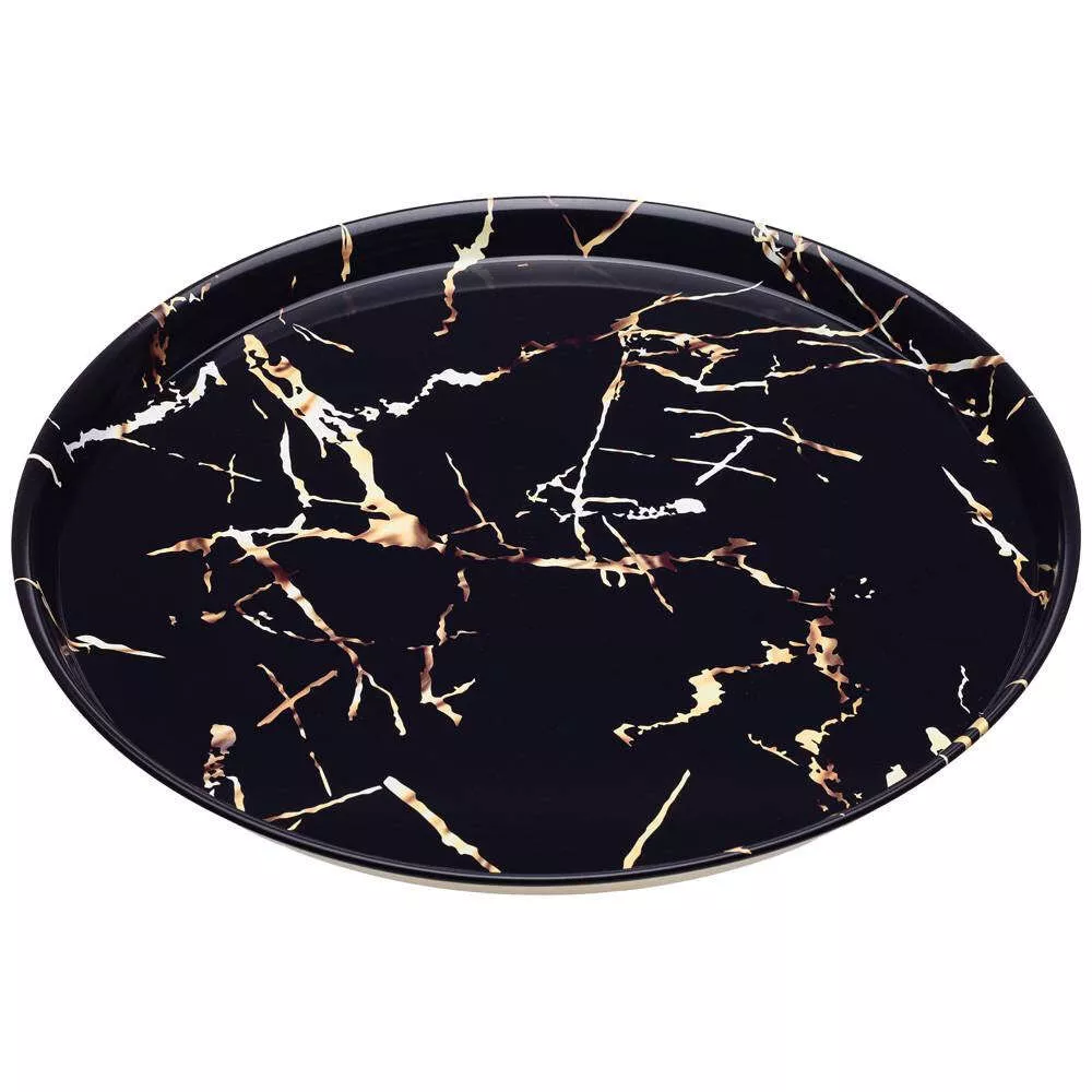 Поднос сервировочный Fantasy Black