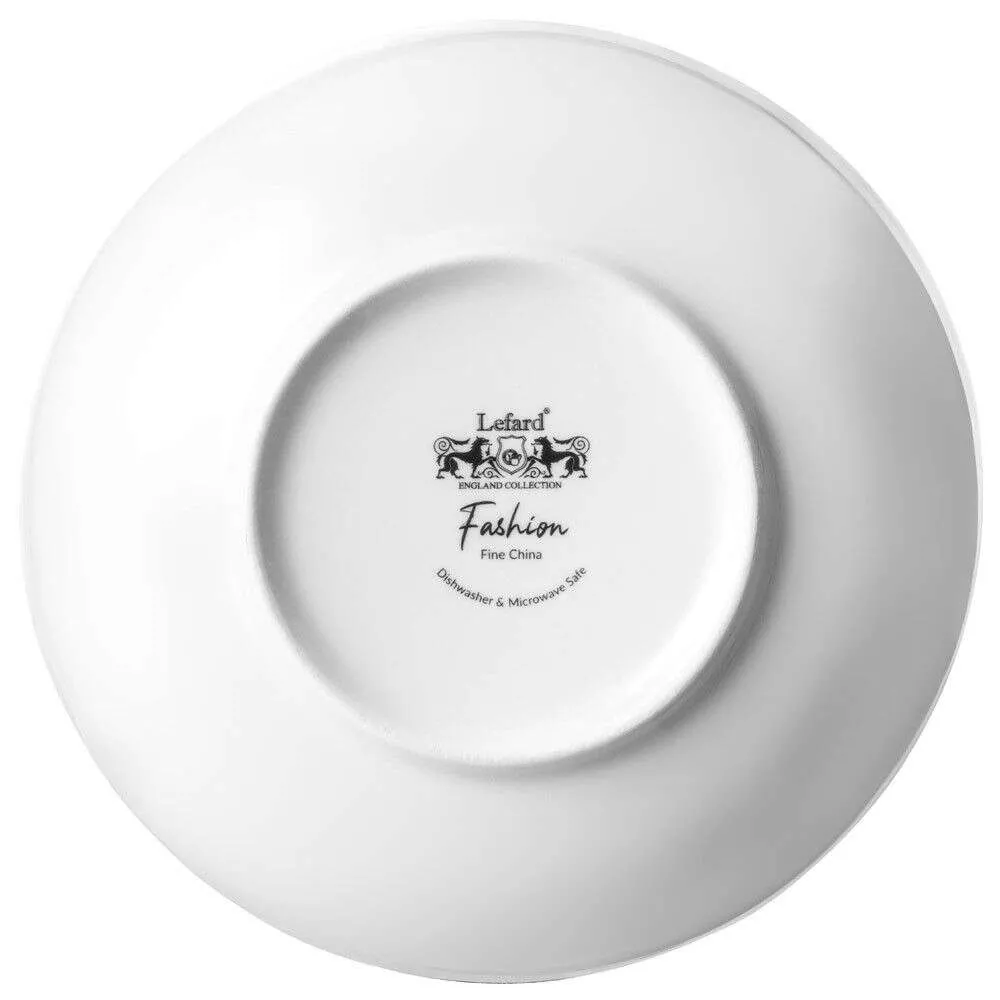 Набор из 4 тарелок суповых Fashion White 710 мл