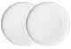 Набор из 2 тарелок обеденных Fashion White