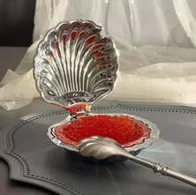 Икорница с ложкой Caffeteria Collection