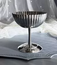 Креманка 175 мл на высокой ножке (нержевеющая сталь) Caffeteria Collection