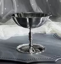 Креманка 180 мл на высокой ножке (нержевеющая сталь) Caffeteria Collection