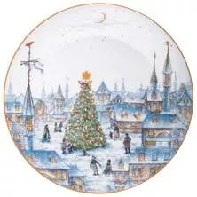 Тарелка закусочная Снежная Королева