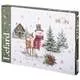 Блюдо овальное Winter Story Снеговик 30 см