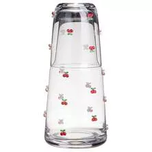 Графин с крышкой-стаканом Fruity Cherry