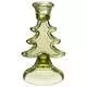 Подсвечник стеклянный Celebration Green 10 см