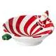 Блюдо сервировочное в форме новогодней игрушки Санта Christmas Gift