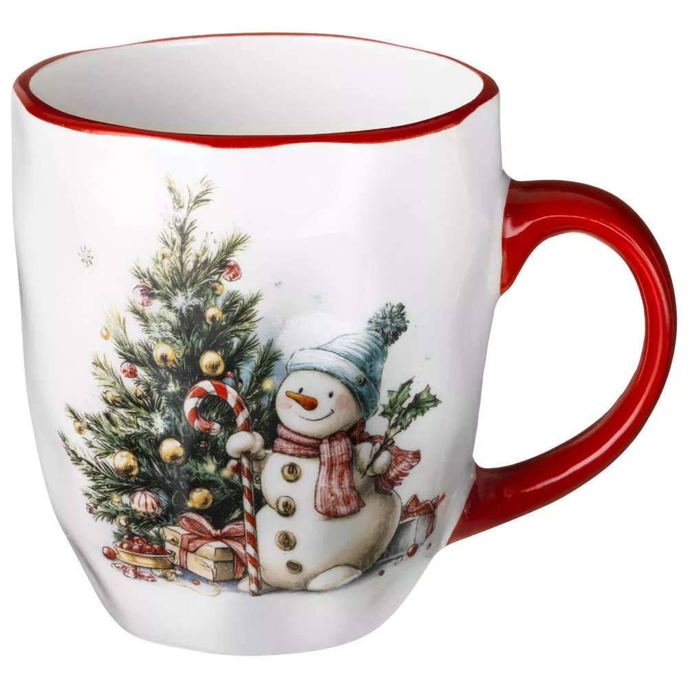Кружка С Новым годом! Снеговик 300 мл