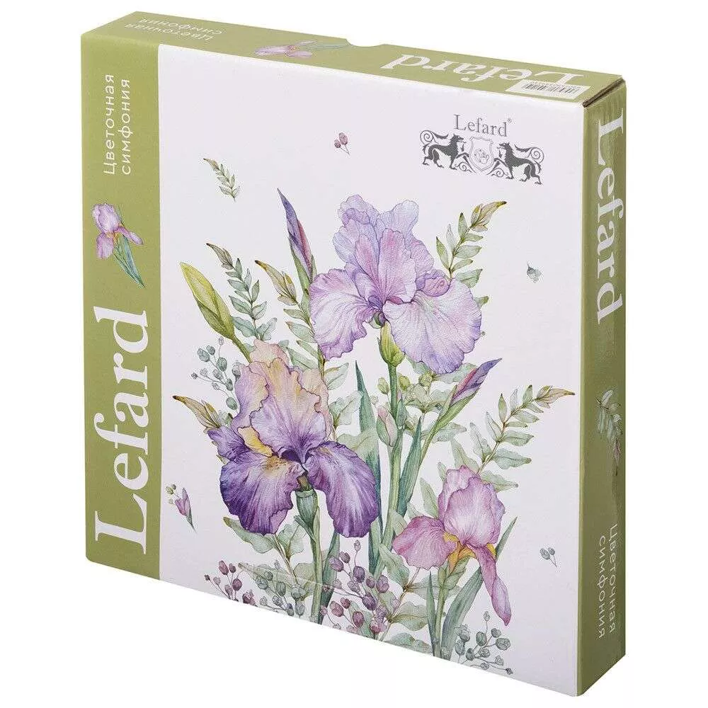 Набор из 2 тарелок обеденных Irises 25,5 см