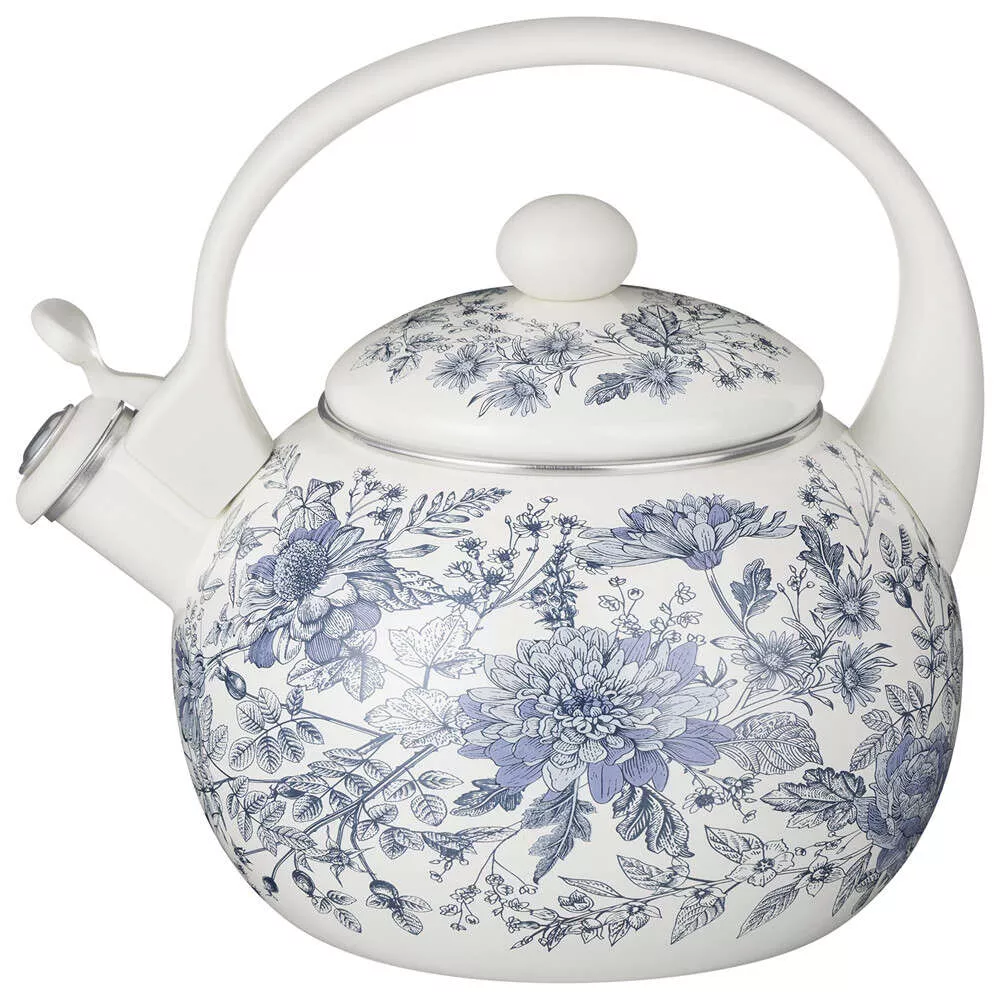 Чайник эмалированный со свистком Royal Blue 2,2 л