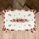 Скатерть Гранаты 110х140см красный хлопок