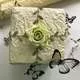 Оформление подарка Белый сад