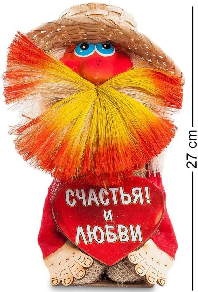 Домовик Зема с сердцем