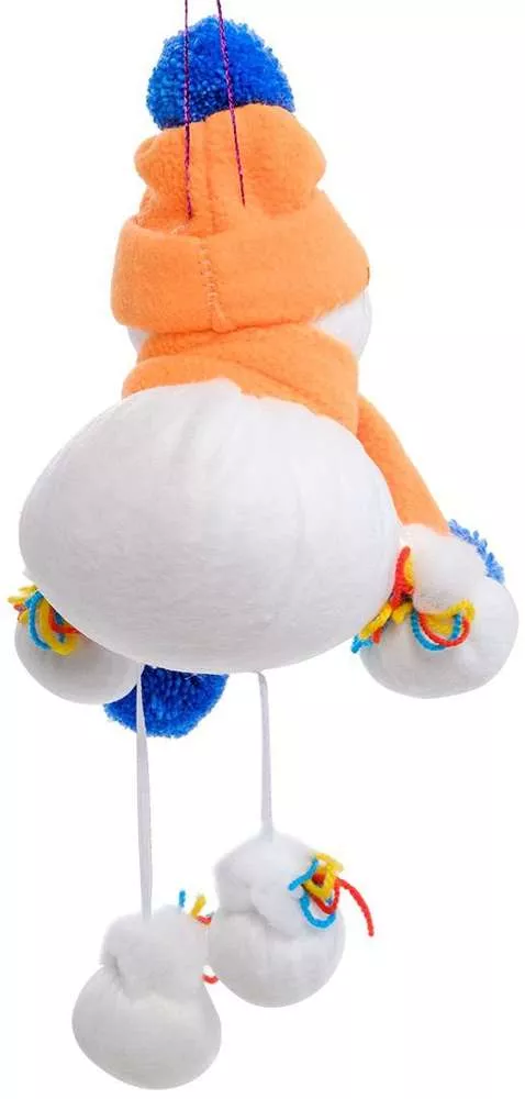Игрушка лоскутная Снеговик