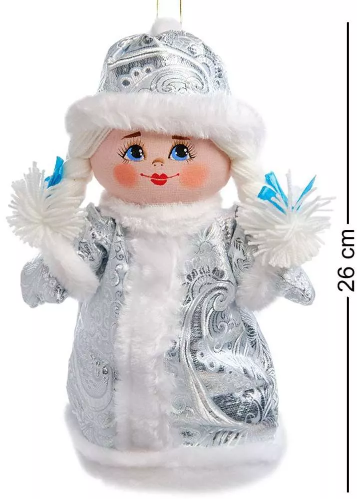Игрушка лоскутная Снегурочка
