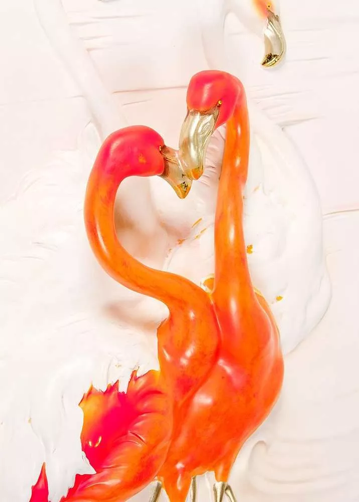 Панно Долина фламинго