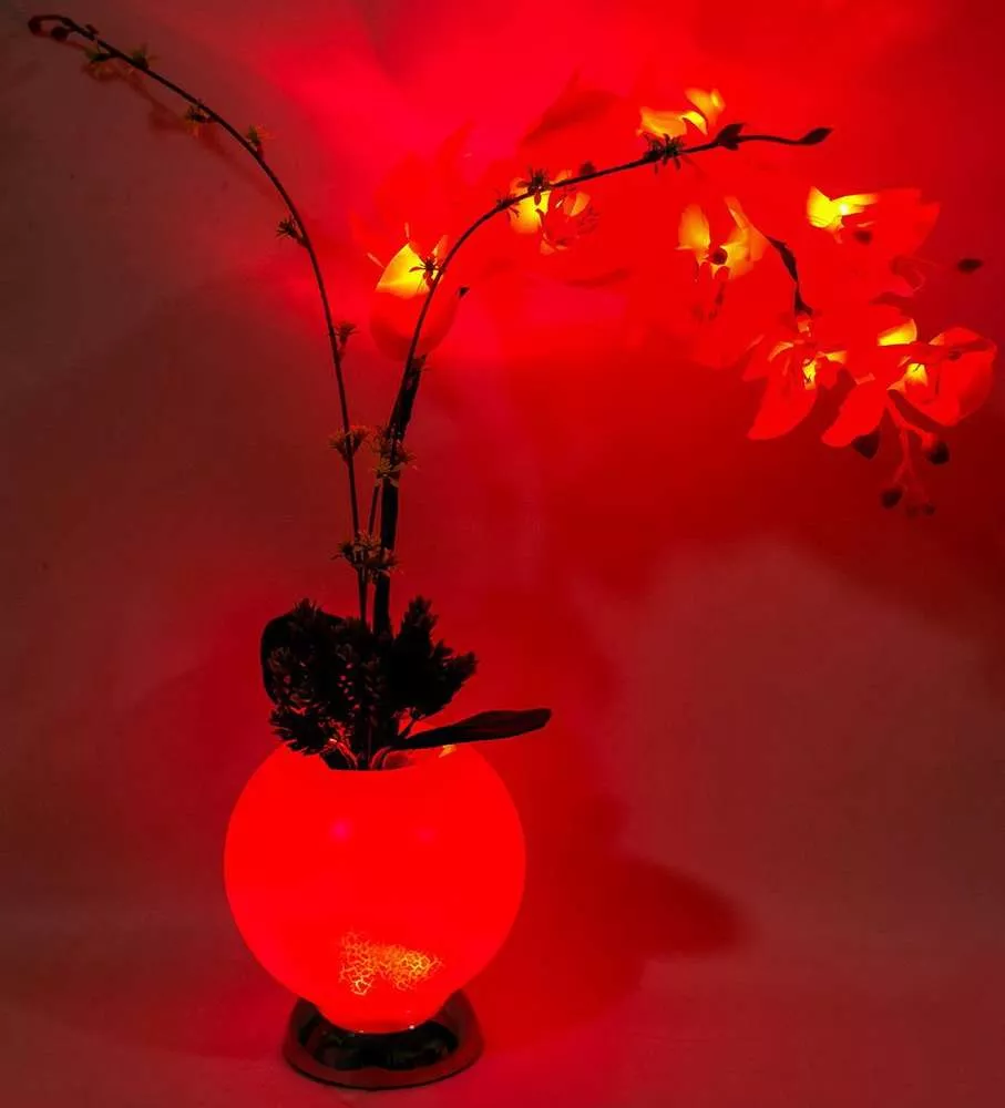 Декоративное растение Орхидея с LED-подсветкой