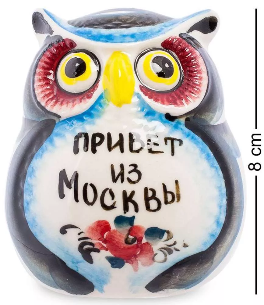Фигурка Совенок (Гжельский фарфор)