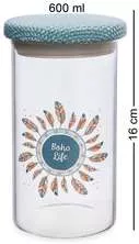 Банка для сыпучих продуктов Boho Life