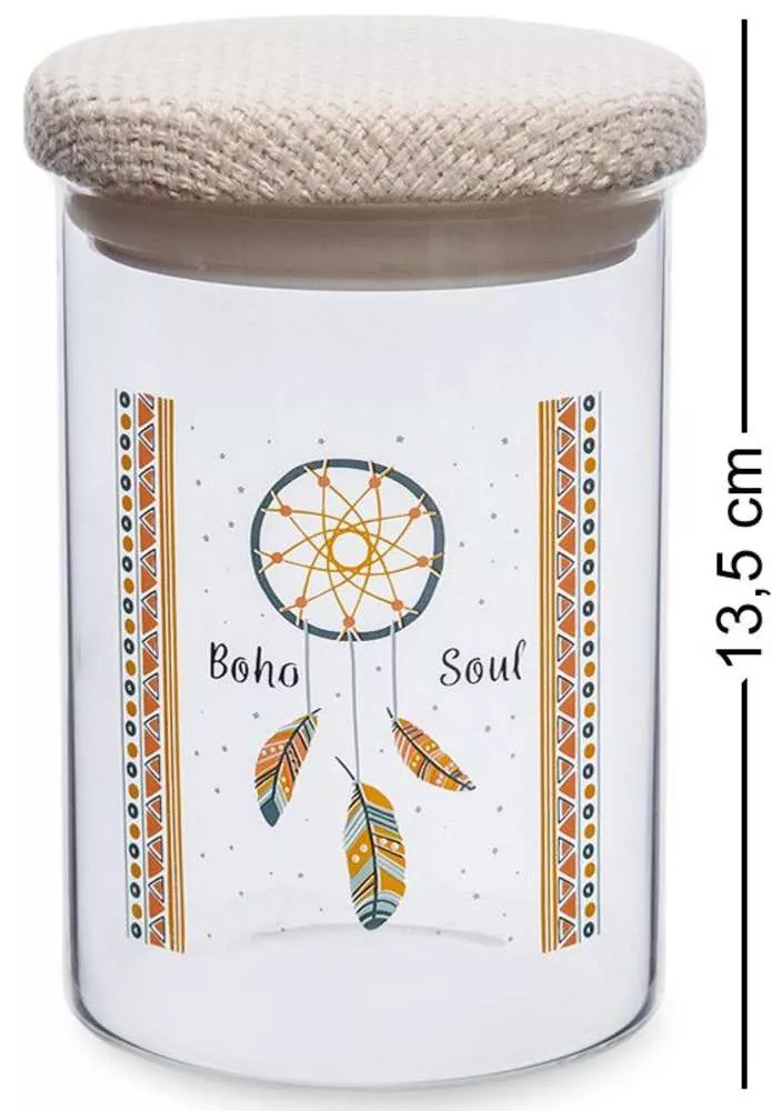Банка для сыпучих продуктов Boho Soul
