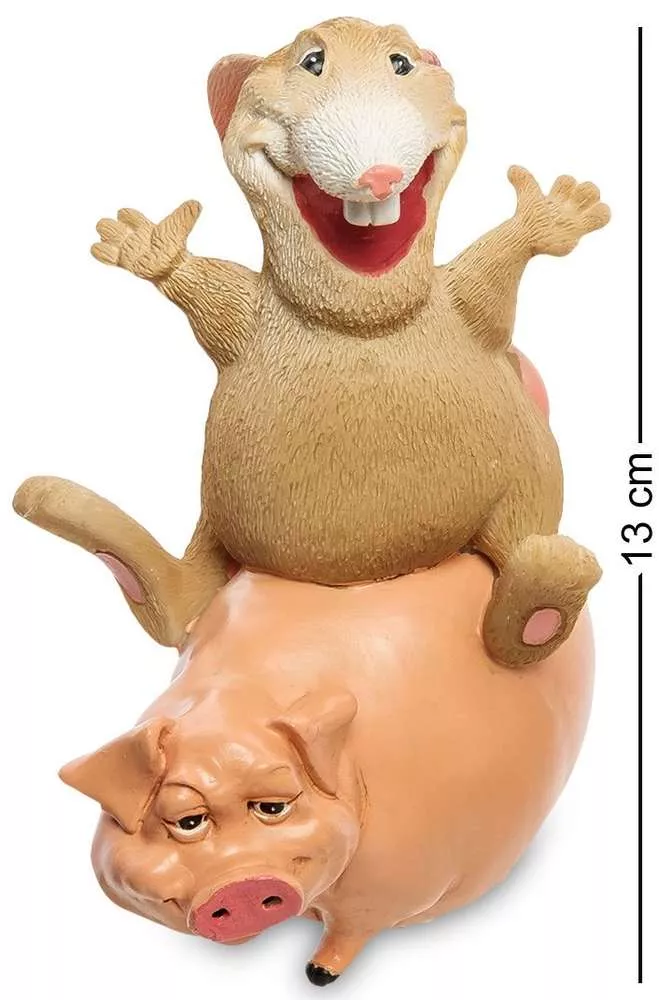 Статуэтка Новый Год к нам мчится