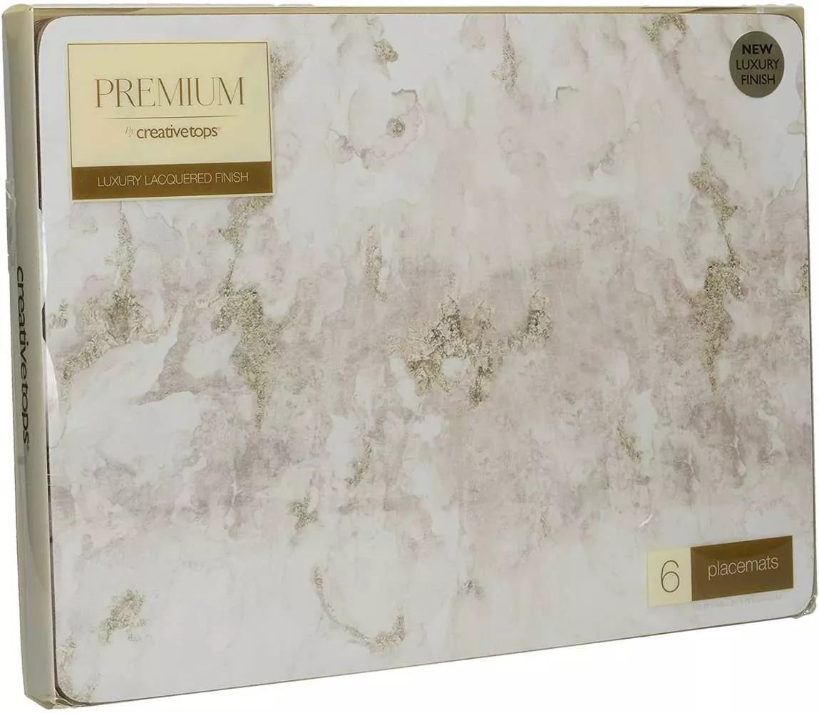 Набор из 6-ти подставок Grey Marble