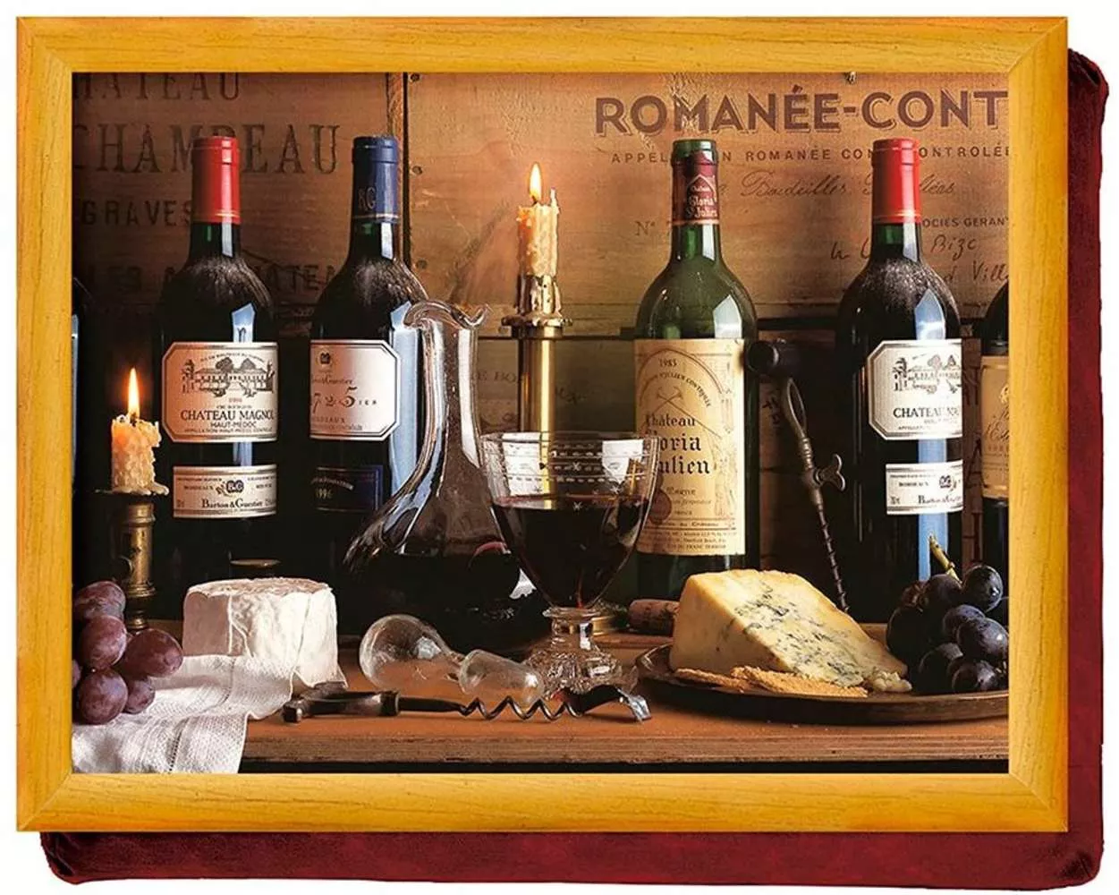 Поднос с подушкой Vintage Wine