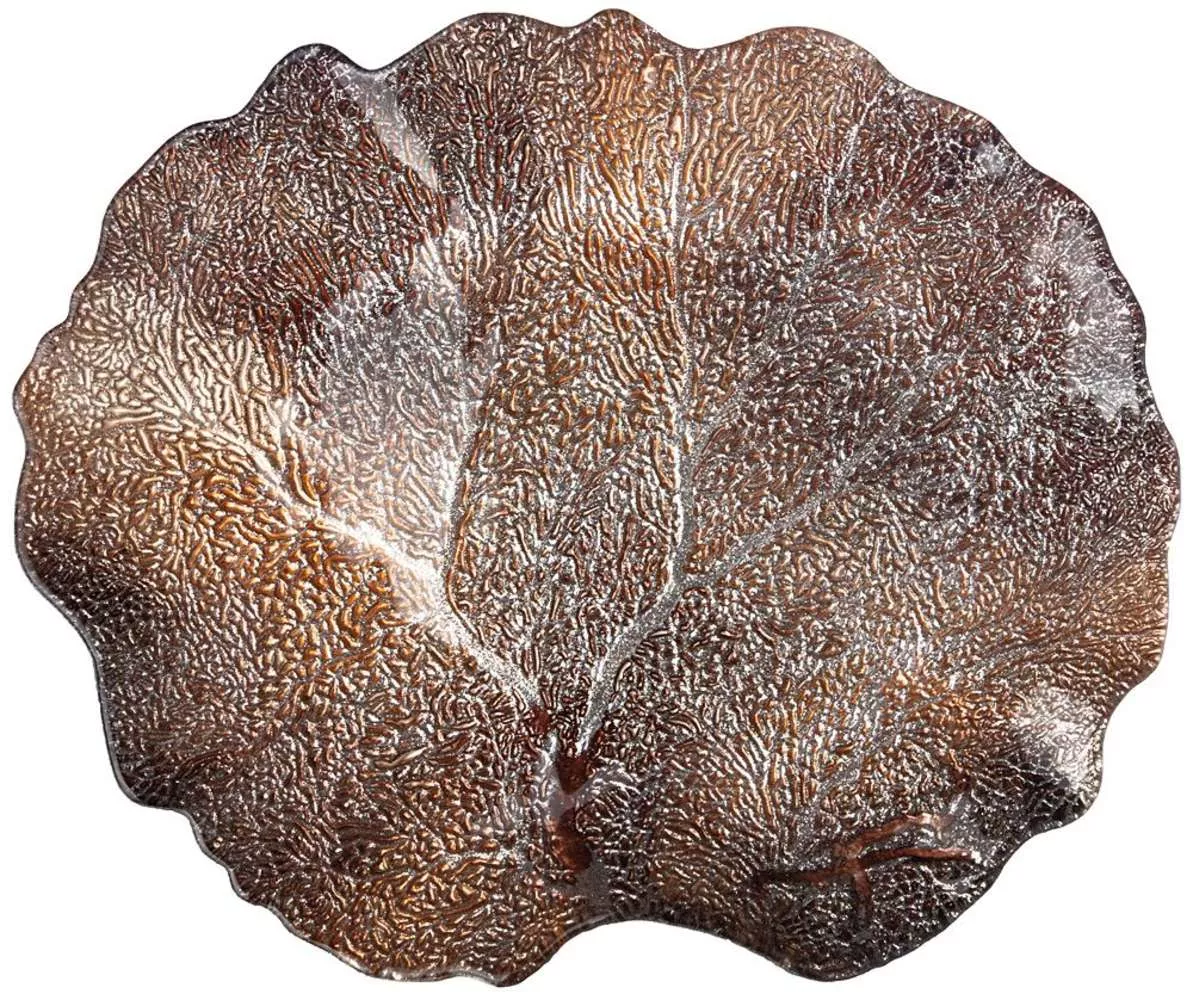 Блюдо Crown brown