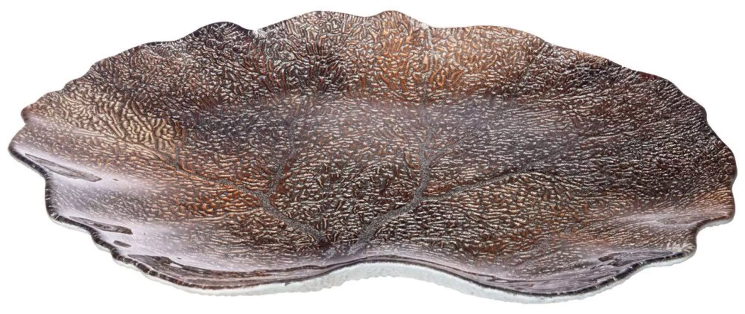 Блюдо Crown brown