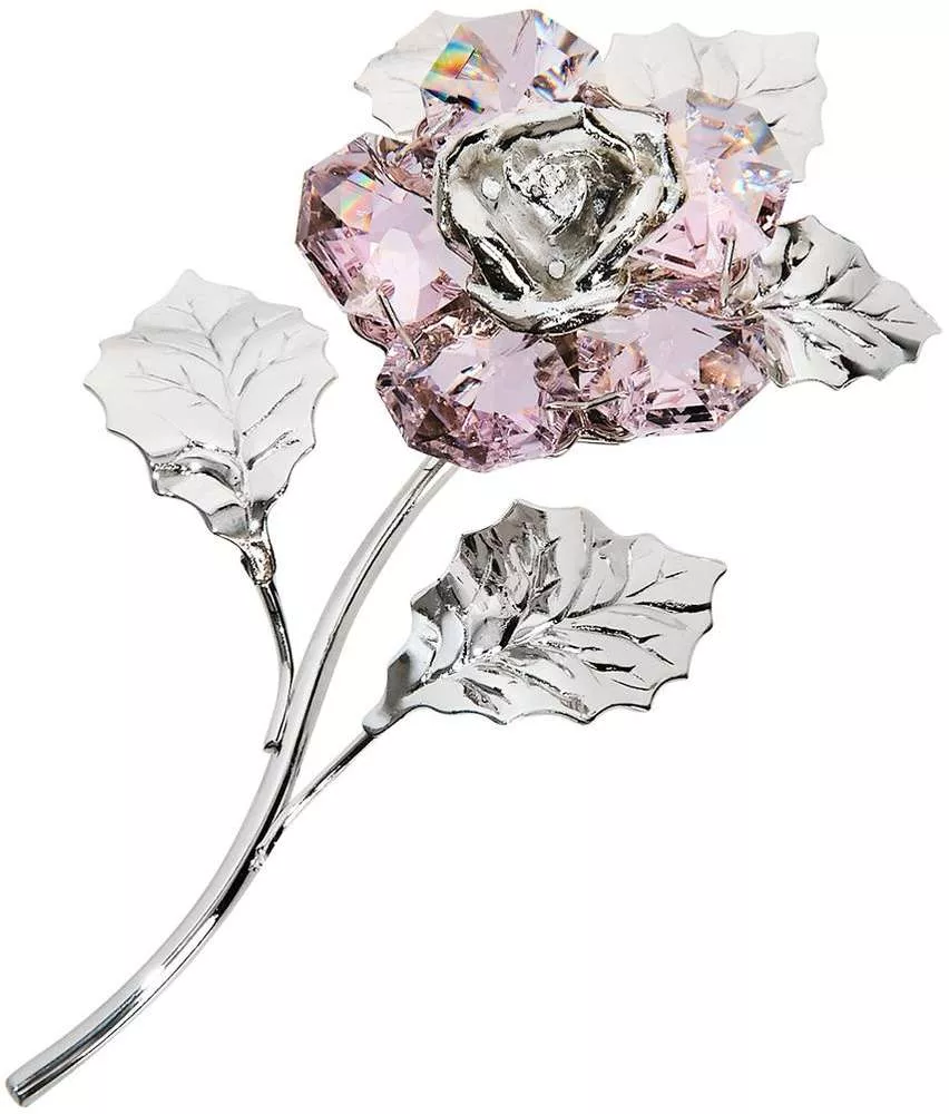 Фигурка посеребренная Цветок
