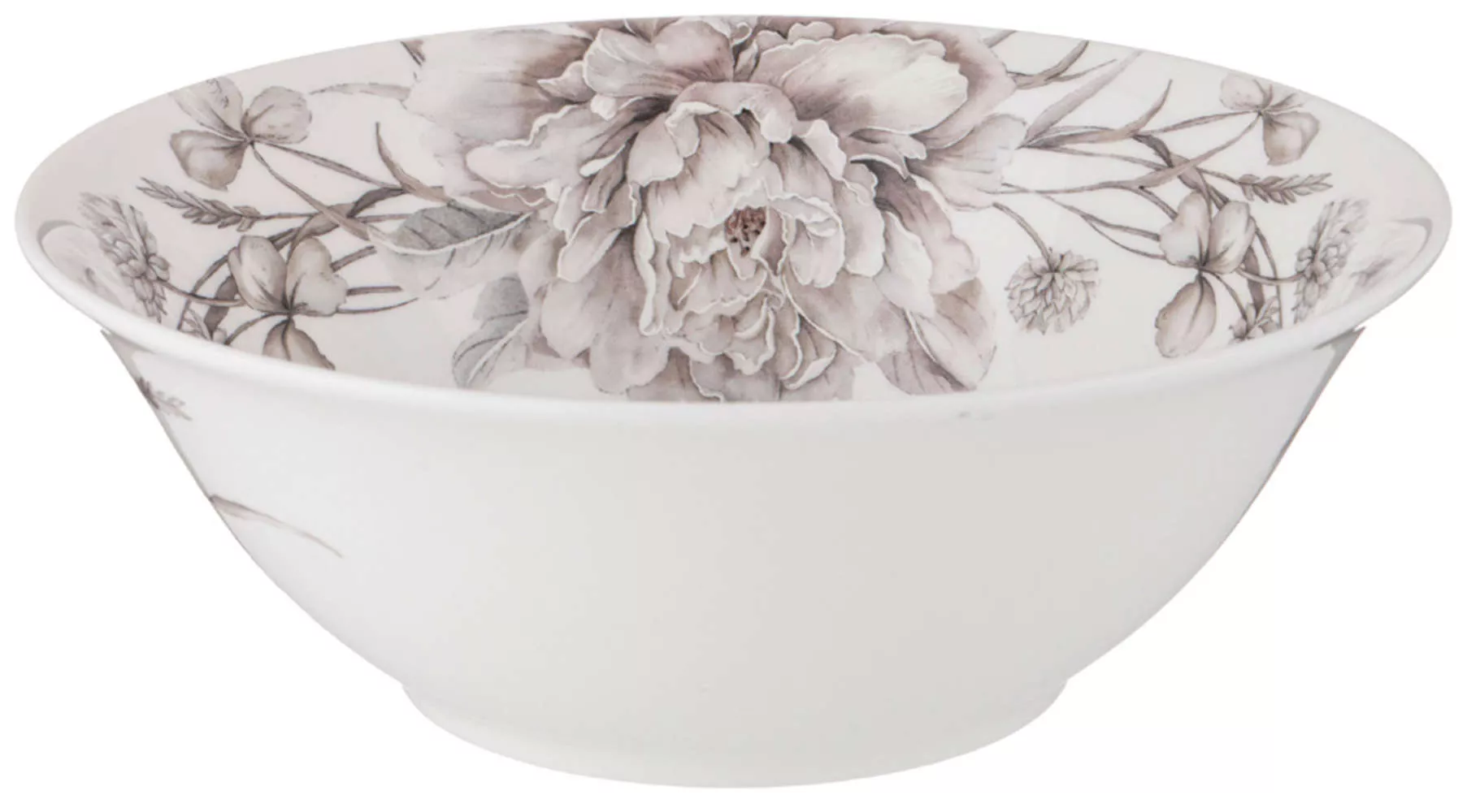 Салатник - тарелка суповая White flower