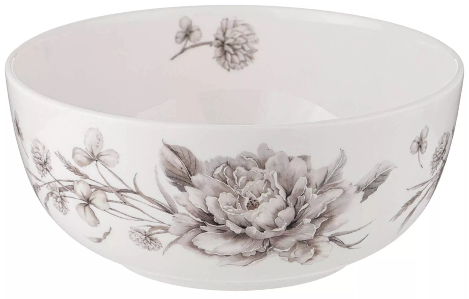 Салатник - тарелка суповая White flower