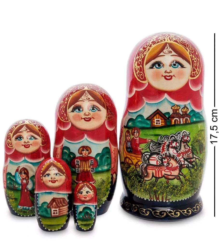 Матрешка Тройка-лето