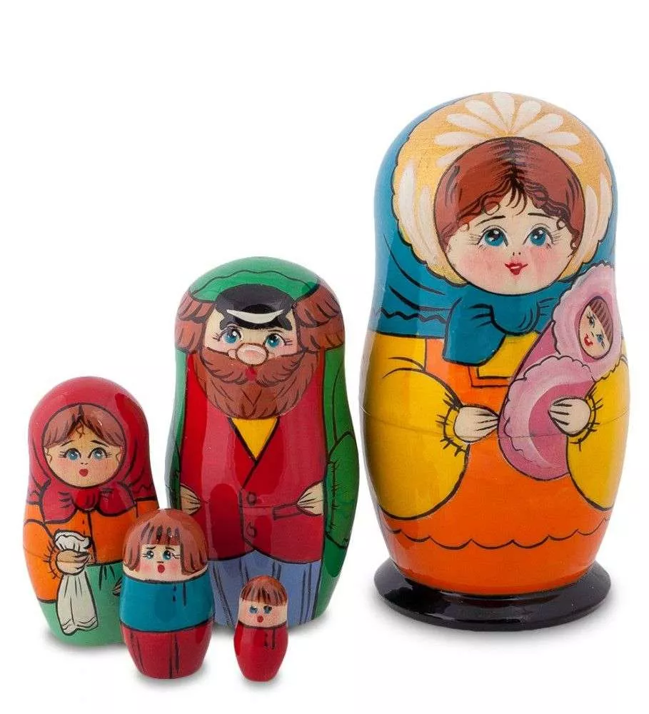 Матрешка Семейка