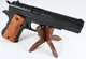 Пистолет автомат Кольт-45, 1911 г. с деревянными накладками