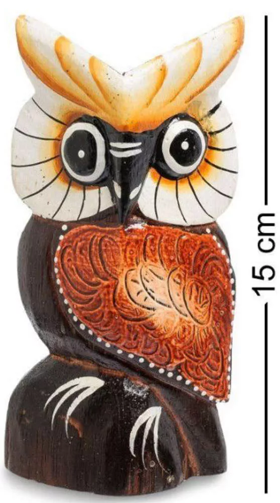 Фигурка Сова (албезия, о.Бали)