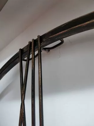 Настенные часы с патиной