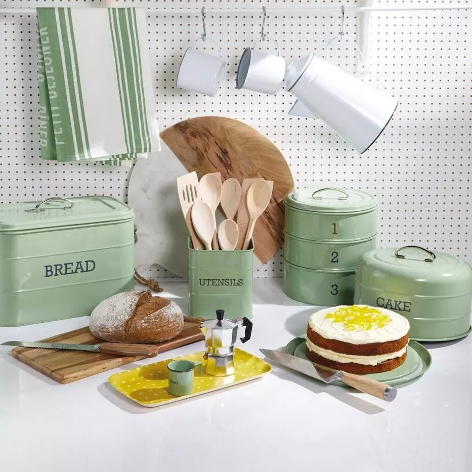 Хлебница Living Nostalgia green