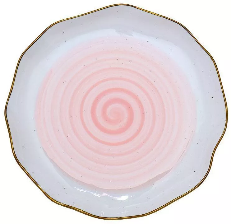 Тарелка MISTERO (розовая)