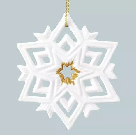 Набор из 6-ти елочных украшений Снежинка