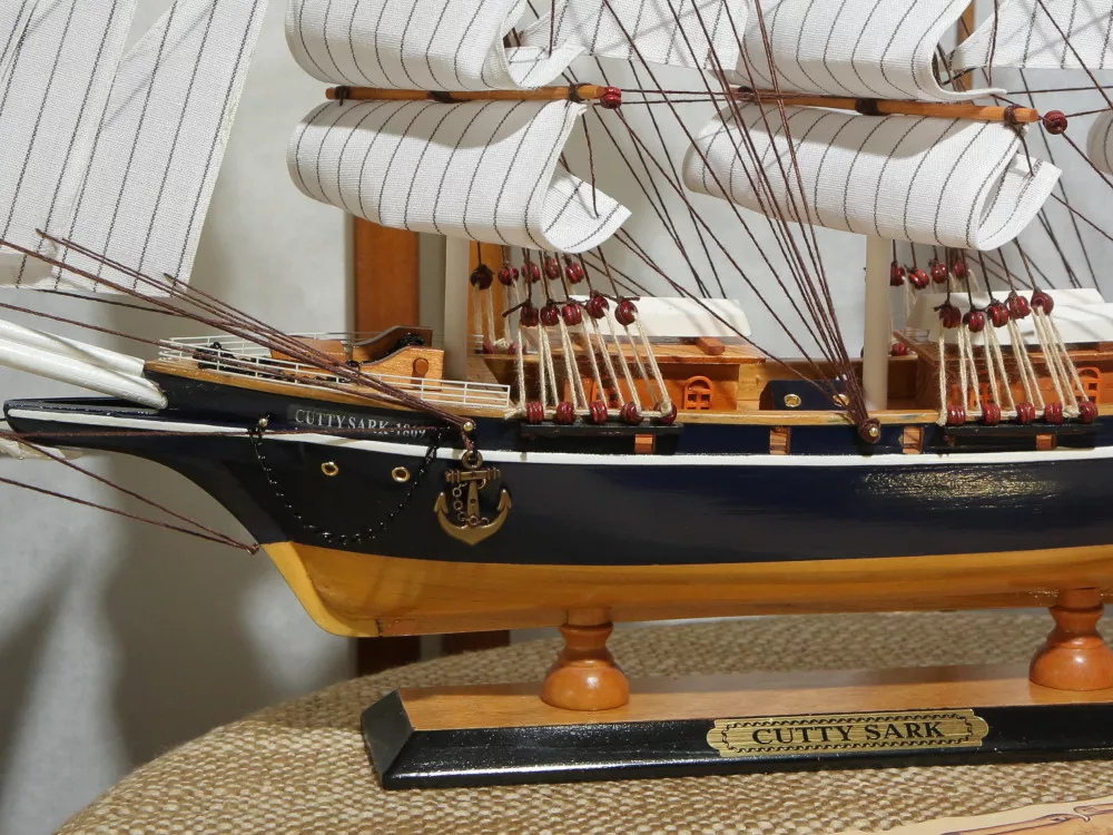 Модель парусника Cutty Sark