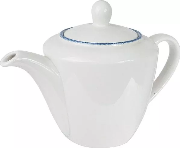 Чайник Блю Дэппл (белый, синий)