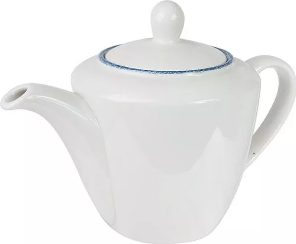Чайник Блю Дэппл (белый, синий)