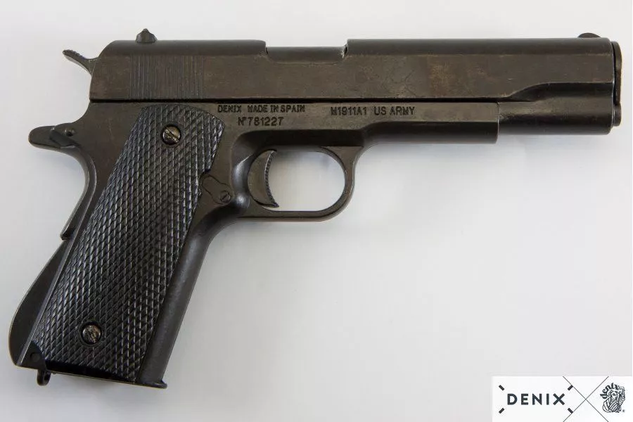 Автоматический пистолет кал.45  M1911A1, США, 1911 Г. (1 и 2 мировые войны)