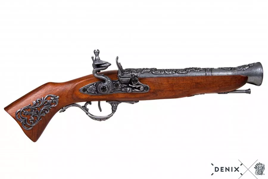 Пистоль австрийский, 18 век, хром